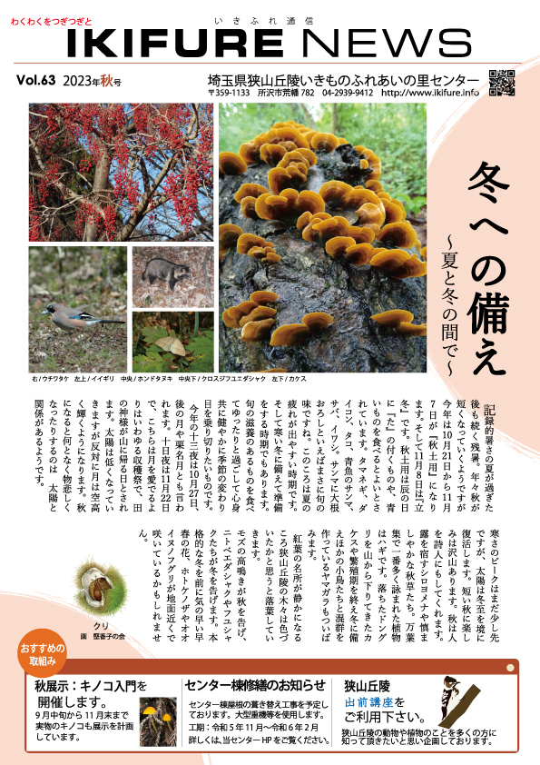 いきふれ通信 No63　表